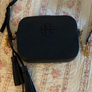 Tory Burch navy blue cross body